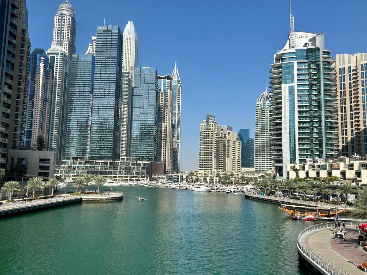 5 Star Serviced Apartment With Beach Access In The Heart Of Dubai Marina Free Welcome Gift Box Upon Arrival 외부 사진